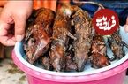 ببینید؛ غذای خیابانی در ویتنام؛ موش کبابی در بامبو در هانوی