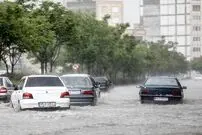 ببینید؛ باران شدید بندرانزلی را زیر آب برد؛ آبگرفتگی ۳۵ خانه