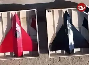 ببینید| پهپاد رادارگریز حدید ۱۱۰ با موتور جت وارد میدان نبرد می شود