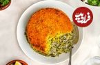 طرز تهیه گشنیز پلو با مرغ زعفرانی مجلسی؛ خوشمزه فوری