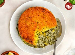 طرز تهیه گشنیز پلو با مرغ زعفرانی مجلسی؛ خوشمزه فوری