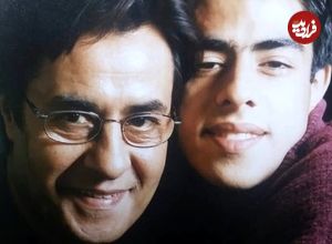 عکس؛ سفر در زمان؛ «خسرو شکیبایی» در حال رانندگی با رنو 5 شخصی اش؛ دهه 60