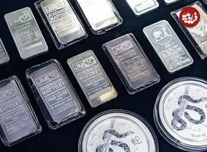قیمت انس نقره امروز چهارشنبه 23 اردیبهشت 1405
