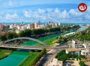 عکس| سفر زمان؛ ساحل رودخانۀ «بابلسر» در سال 1317
