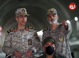 عکس؛ سفر در زمان؛ «سرلشکر باقری» در حال نماز خواندن در جبهه؛ دهه 60