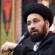 عکس| سفر زمان؛ «سید علی خمینی» در خردسالی در کنار پدربزرگ؛ دهۀ 60