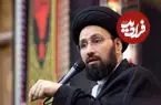 عکس| سفر زمان؛ «سید علی خمینی» در خردسالی در کنار پدربزرگ؛ دهۀ 60