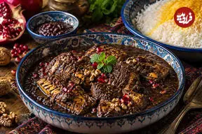 شمالی ها نه فقط با مرغ و گوشت بلکه با ماهی هم فسنجان درست می‌کنند