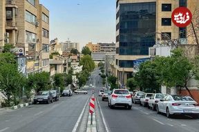 (عکس) سفر به ایران قدیم؛ خیابان گاندی تهران در سال 1363