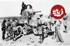 عکس| سفر در زمان؛ مانور نظامی نیروهای انگلیسی در خاک ایران؛ سال 1320