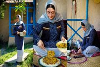 ببینید؛ غذای روستایی در ایران؛ پخت طعام پلو مازندرانی در روستایی جنگلی