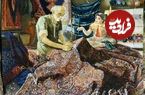 عکس؛ سفر به ایران قدیم؛ پدر مرمت فرش ایران