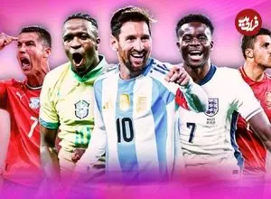 تصاویر؛ پیش‌بینی ابرکامپیوتر از شانس تیم‌ها برای قهرمانی در جام جهانی ۲۰۲۶ + وضعیت ایران