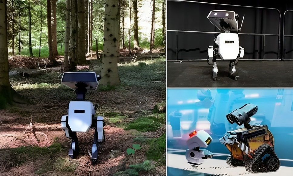 ( ویدیو) Wall-E واقعی؛ ربات تحسین برانگیز دیزنی که حتی در صورت هل دادن متعادل می‌ماند 