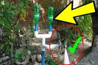(ویدئو) چگونه با بطری پلاستیکی نوشابه فشار لوله آب را بالا ببریم؟