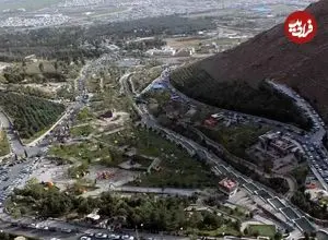 عکس| سفر به ایران قدیم؛ منظرۀ شهر «کنگاور» در دوران قاجار