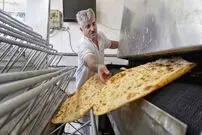 (ویدئو) فرآیند صفر تا صد تهیه نان تافتون در نانوایی های ایرانی