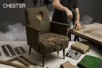 ببینید؛ مراحل دیدنی بازسازی یک مبل قدیمی تولید شده در سال 1976 
