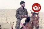 عکس| سفر به تاریخ؛ «سردار سلیمانی» در مقابل قلعه حلب سوریه؛ دهه 90