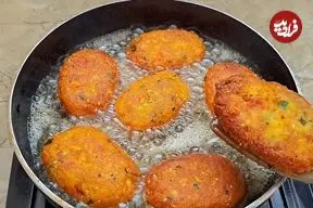 ببینید| طرز تهیه کوکو مرغ زعفرانی