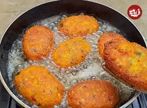 ببینید| طرز تهیه کوکو مرغ زعفرانی