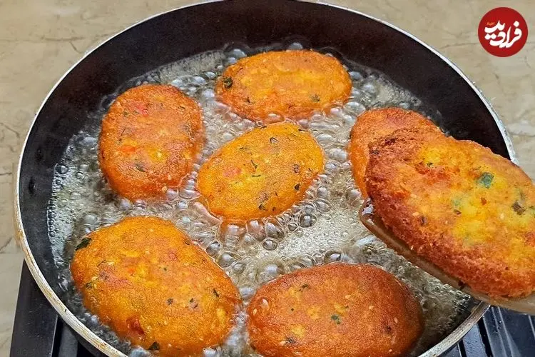 ببینید| طرز تهیه کوکو مرغ زعفرانی