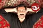 عکس| سفر زمان؛ تیپ و چهرۀ «سهراب» (سریال سوجان) در برنامۀ خوشا شیراز