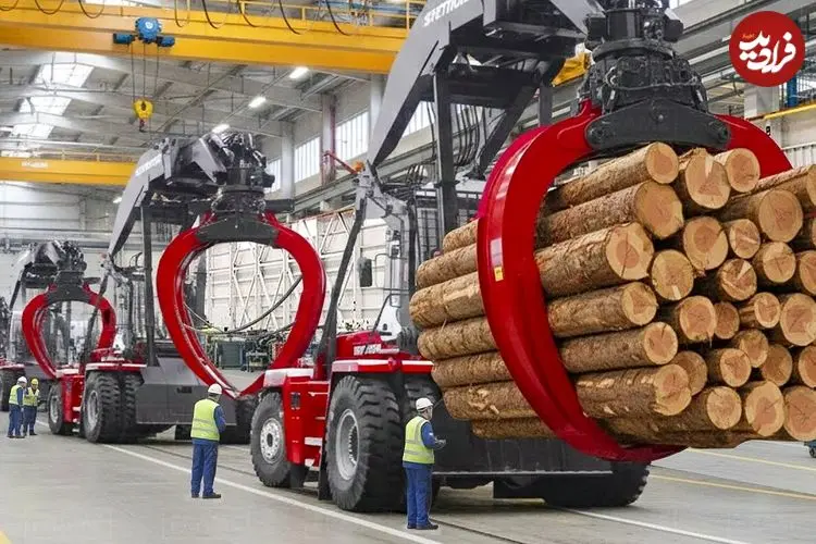 ببینید| مراحل تولید ماشین آلات قدرتمند چوب خردکن در کارخانه ای در سوئد