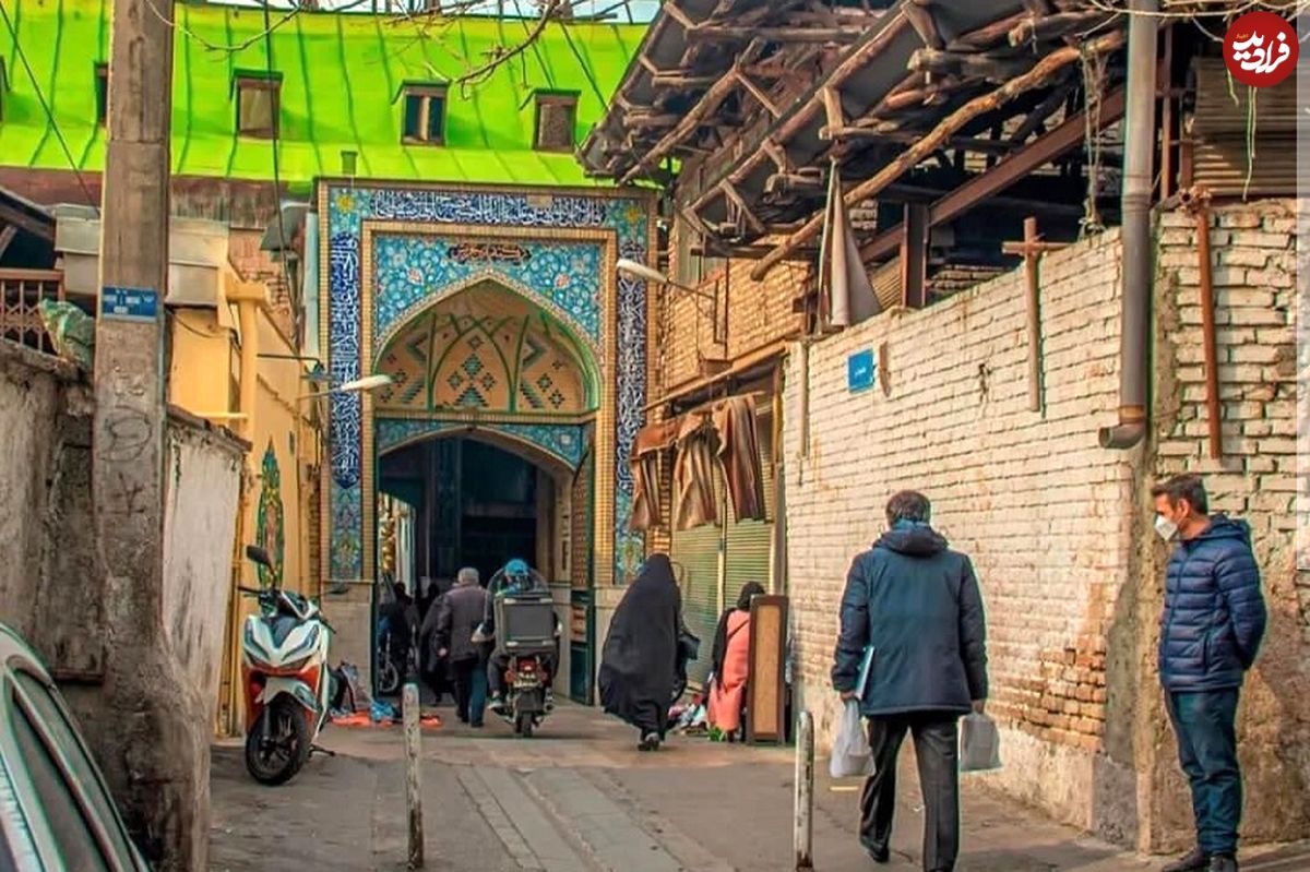 عکس| سفر به ایران قدیم؛ «کوچه زغالیهای تجریش»؛ یک قرن قبل و امروز