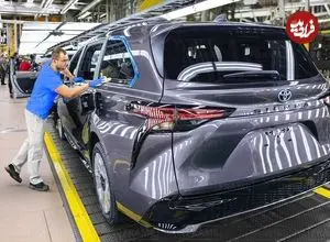 ببینید| صفر تا صد طراحی و تولید تویوتا سیه‌نا در کارخانه ای مدرن در ژاپن