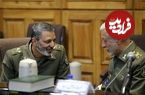 عکس؛ سفر به تاریخ؛ دست دادن «دو فرماندۀ ارتش» در یک مراسم؛ سال 1397