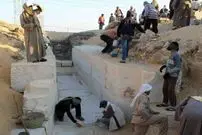 عکس| یک تابوت سنگی ۶۰ تنی در آبیدوس کشف شد