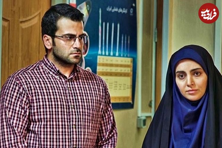 عکس| سفر زمان؛ عکس یادگاری «جواد جوادی و مرضیه» در پشت‌صحنه سریال «بچه مهندس»