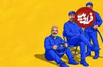 سروش صحت و رضا عطاران با تاکسی می‌آیند