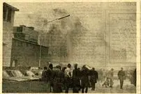 عکس؛ سفر در زمان؛ حادثه عجیب: ۱۵۰ هزار بسته پستی در آتش سوخت! 