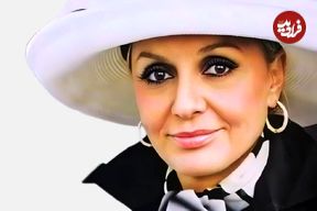 عکس| سفر در زمان؛ «فائقه آتشین» در حال ژست گرفتن در 21 سالگی؛ سال 1350