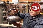 ببینید؛ مراحل دیدنی ساخت کتری های سنتی چدنی توسط صنعتگر 84 ساله ژاپنی