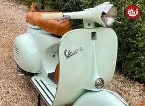 تصاویر| وسپا VBB ؛ فرصتی برای ملاقات با یک اثر هنری 