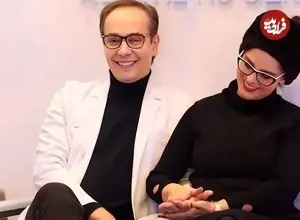 تصاویر؛ لبخند گرم «غزل شاکری» و همسرش؛ لحظه‌ای صمیمی در محیط کار دکتر هاشمی