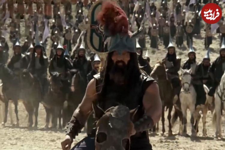 عکس؛ سفر در زمان؛ دیدار «حرمله و غول شامی» سریال مختارنامه؛ سال 1395