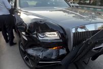 ببینید؛ تصادف سنگین رولزرویس و مرسدس بنز CLS در شمال تهران