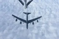 عکس؛ موشک اتمی جدید آمریکا زیر بال B-52 دیده شد؛ تصویری که جهان را نگران کرد!