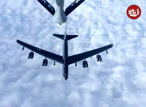 عکس؛ موشک اتمی جدید آمریکا زیر بال B-52 دیده شد؛ تصویری که جهان را نگران کرد!