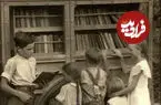 عکس| کودکان و کتاب در کوهستان