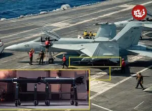 ببینید| آزمایش پروازی موشک هایپرسونیک Blackbeard روی جنگنده F/A-18 انجام شد