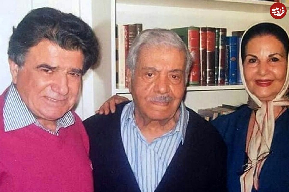 عکس؛ سفر در زمان؛ «نصرت الله وحدت و پرخیده »؛ سال 1336