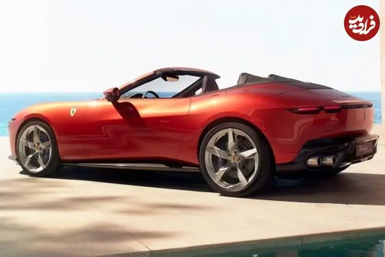 تصاویر| فراری آمالفی اسپایدر با قدرت ۶۳۱ اسب بخار و بدون سقف رونمایی شد