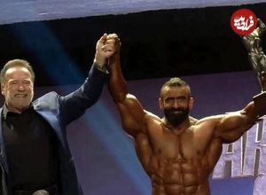 عکس| سفر در زمان؛ «هادی چوپان» در کودکی و در 8 سالگی؛ سال 1374
