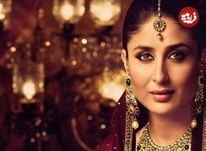 عکس| سفر در زمان؛ «کارینا کاپور خان» در یک مراسم در دهلی نو؛ سال 1379