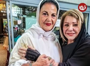 (عکس) سفر در زمان؛ «فرانک میرقهاری در کنار همسرش حبیب الله فرهودی»؛ دهه 90